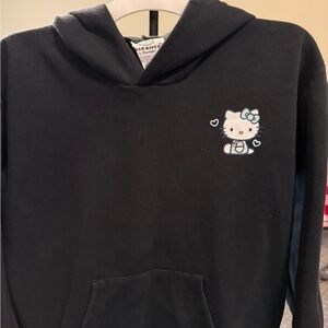 Sanrio Hello Kitty Black and White Hoodie